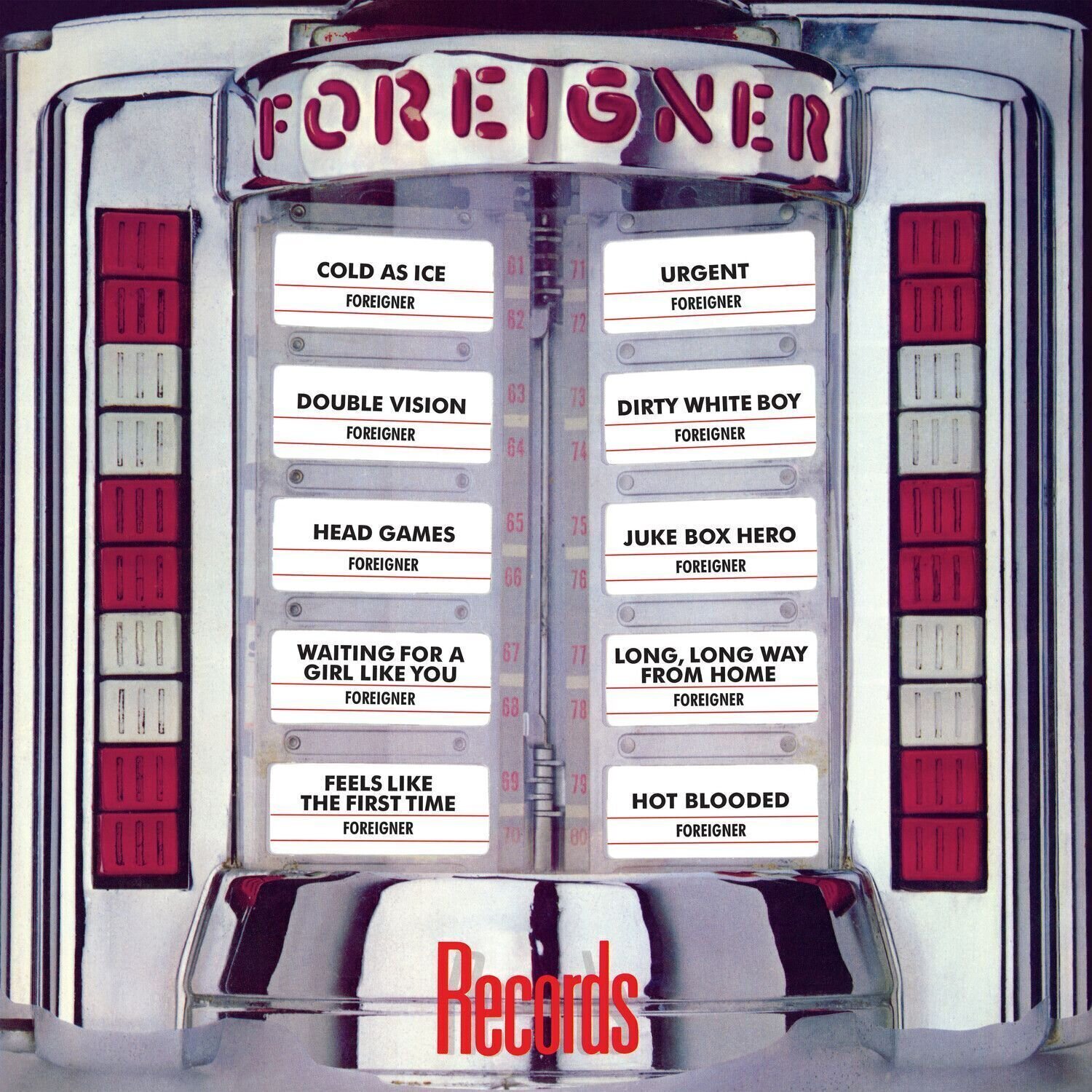 Vinyylilevy Foreigner - Records (LP)