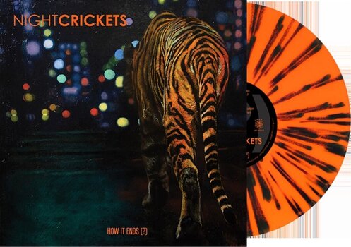Disc de vinil Night Crickets - How It Ends (?) (Limited Edition) (Orange & Black Splatter Coloured) (LP) - 1