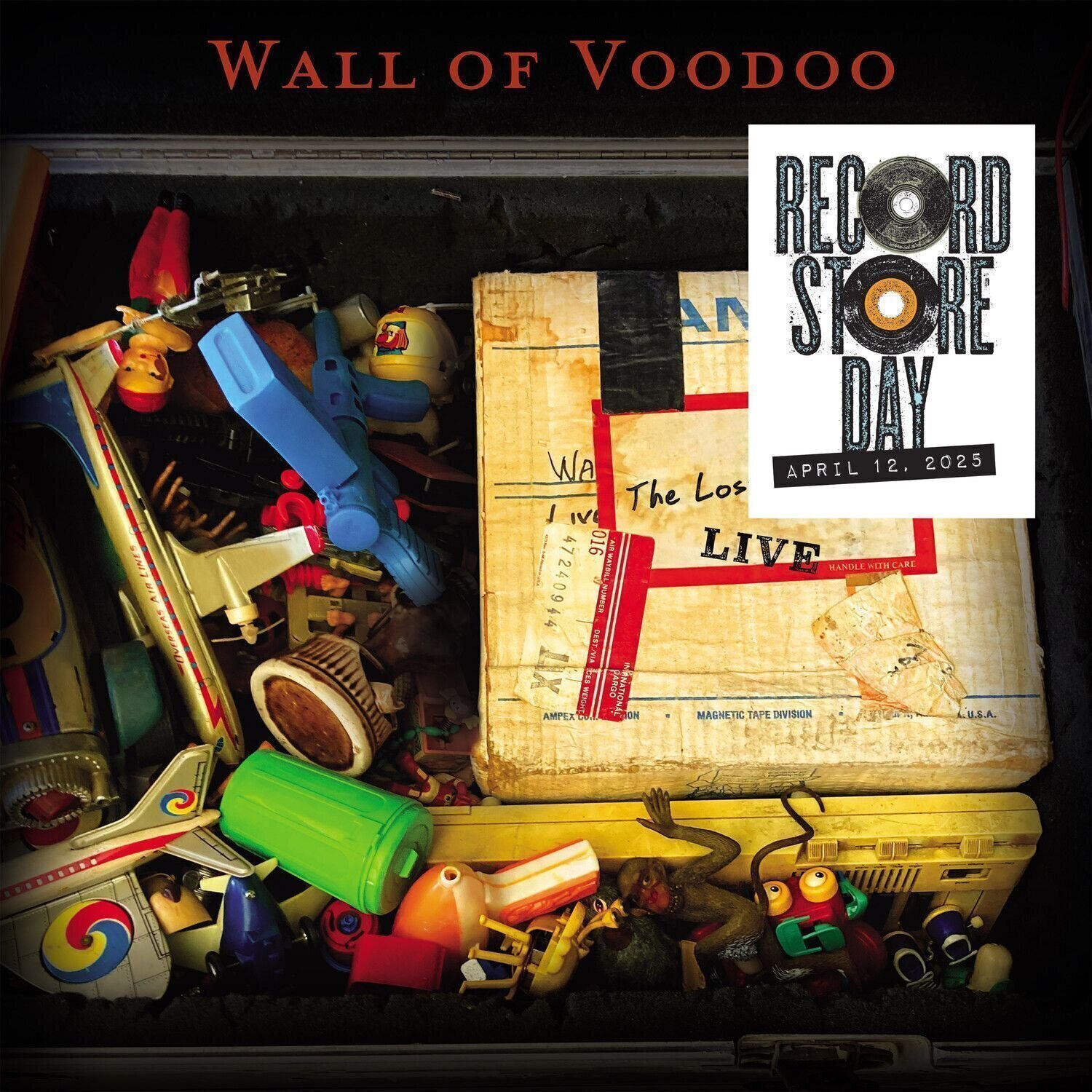 LP ploča Wall Of Voodoo - The Lost Tapes Live (RSD) (Limited Edition) (Transparent Red & Orange Coloured) (2 LP)