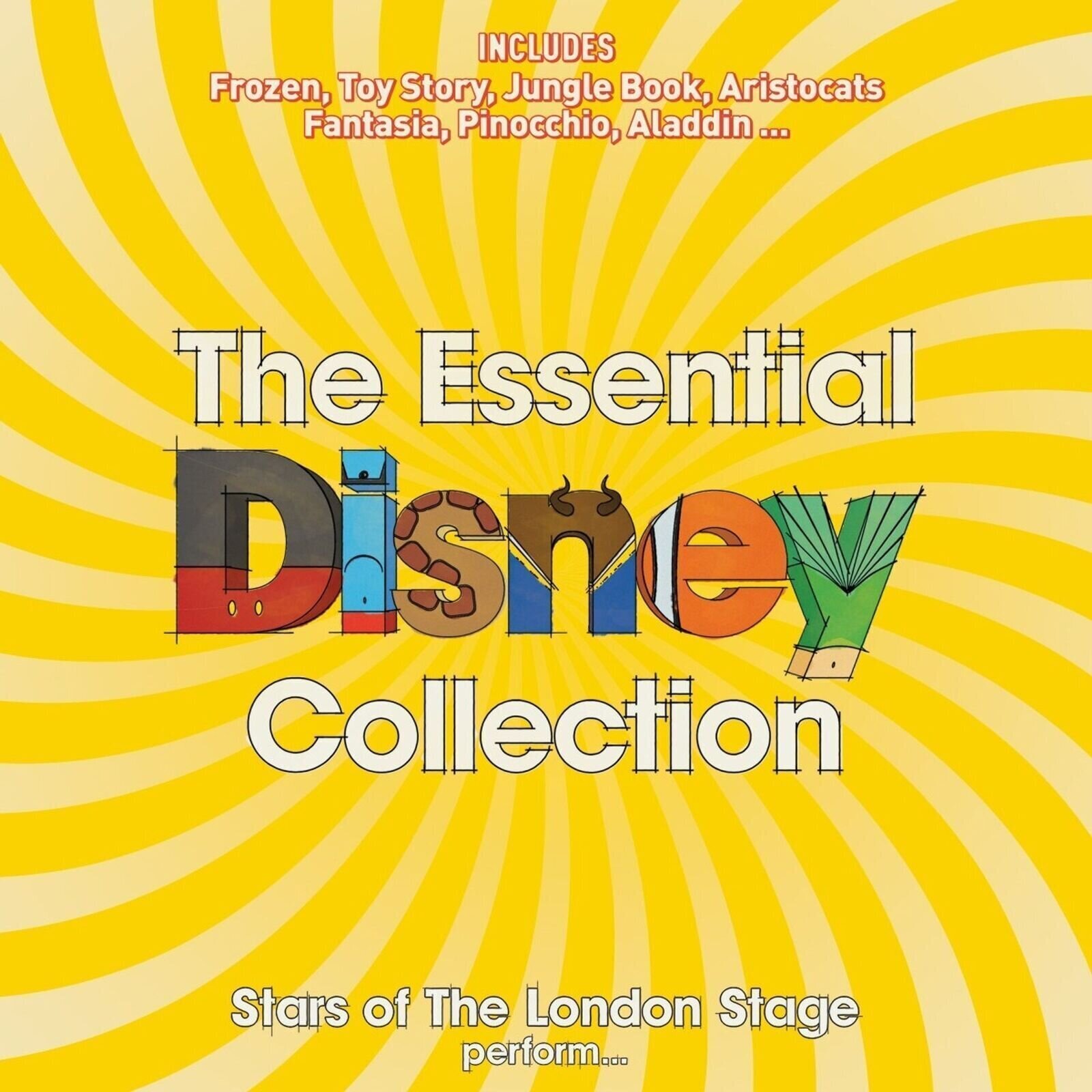 Δίσκος LP London Music Works - The Essential Disney Collection (180 g) (Blue and Purple Marbled Coloured) (2 LP)
