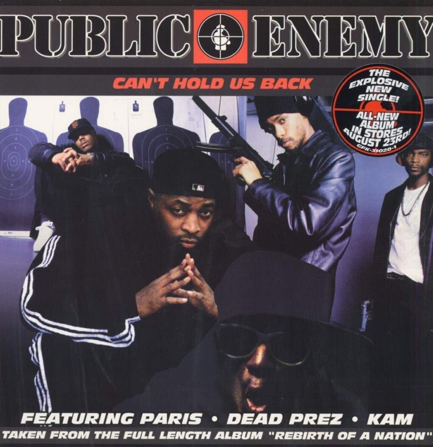 LP platňa Public Enemy - Can't Hold Us Back (12" Single)