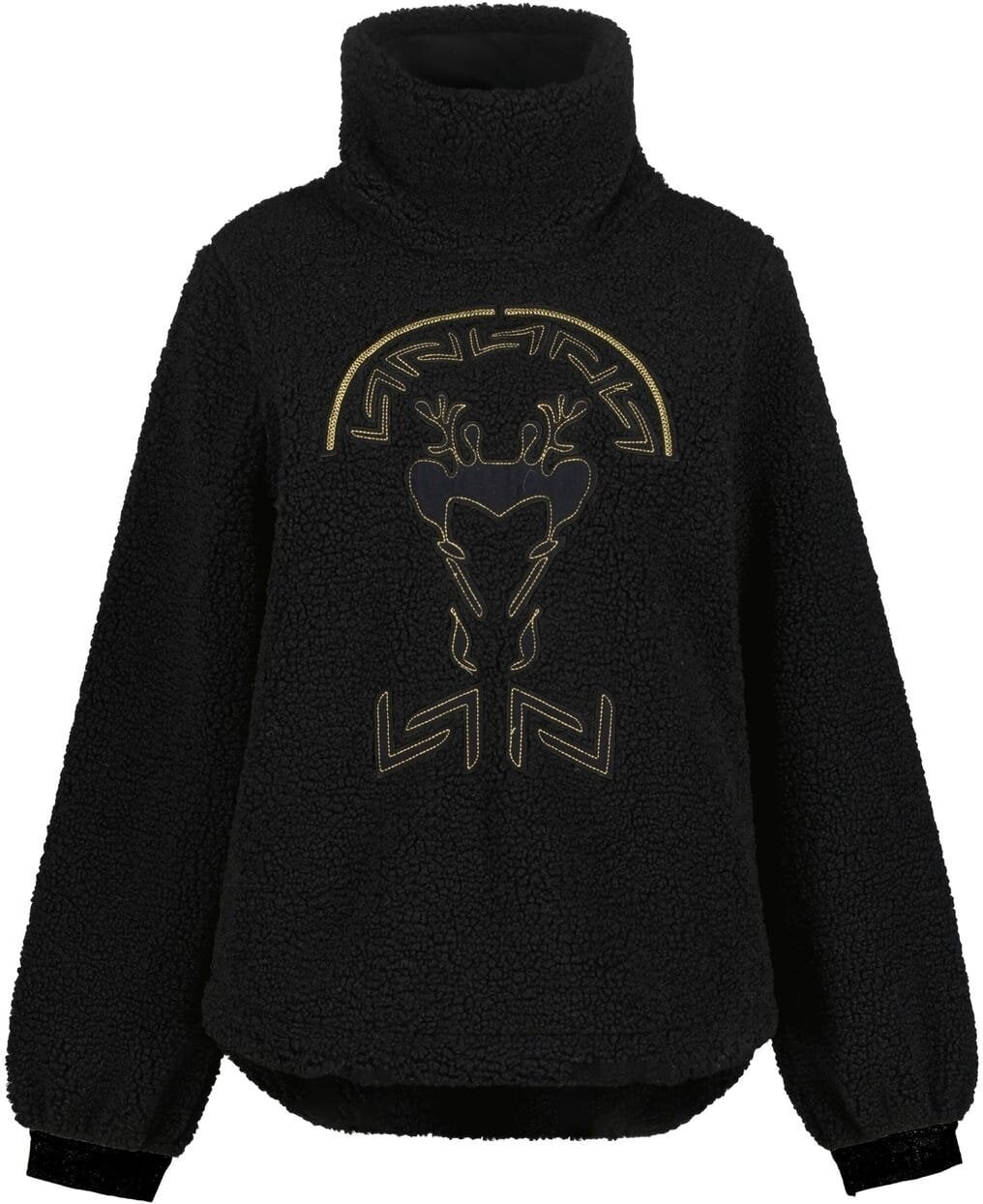 Duks i majica Luhta Linatti Womens Midlayer Black M Džemper