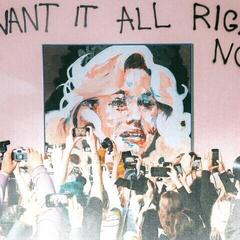 Disco de vinil Grouplove - I Want It All Right Now (Baby Pink & White Coloured) (LP)