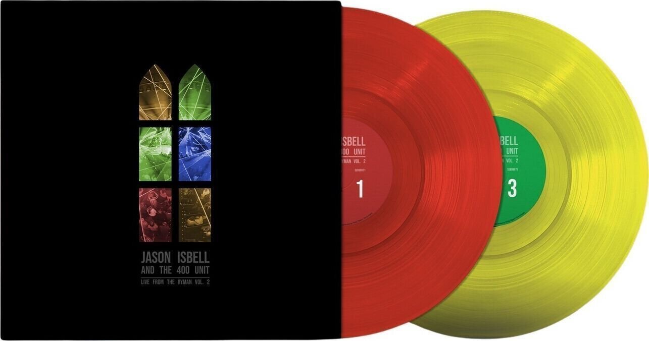 LP ploča Jason Isbell And The 400 Unit - Live From The Ryman, Vol. 2 (Indie Exclusive) (Yellow, Red Coloured) (2 LP)