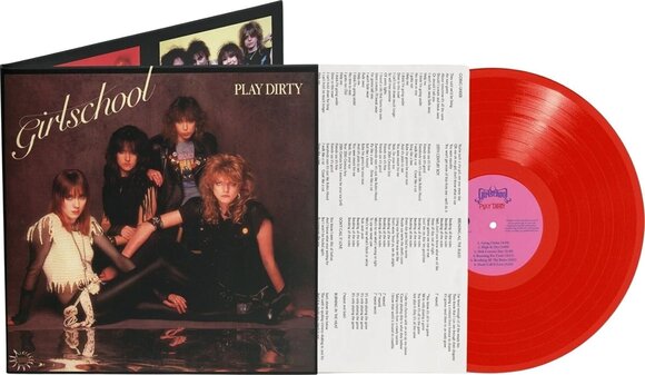 Грамофонна плоча Girlschool - Play Dirty (180 g) (Red Coloured) (LP) - 1