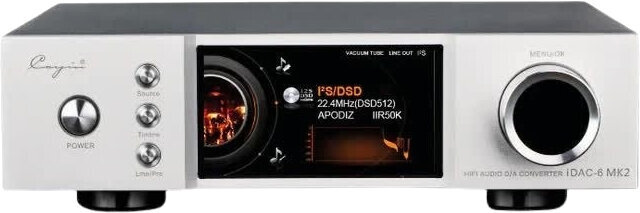 Hi-Fi DAC & ADC Interface Cayin IDAC-6 Silver Hi-Fi DAC & ADC Interface
