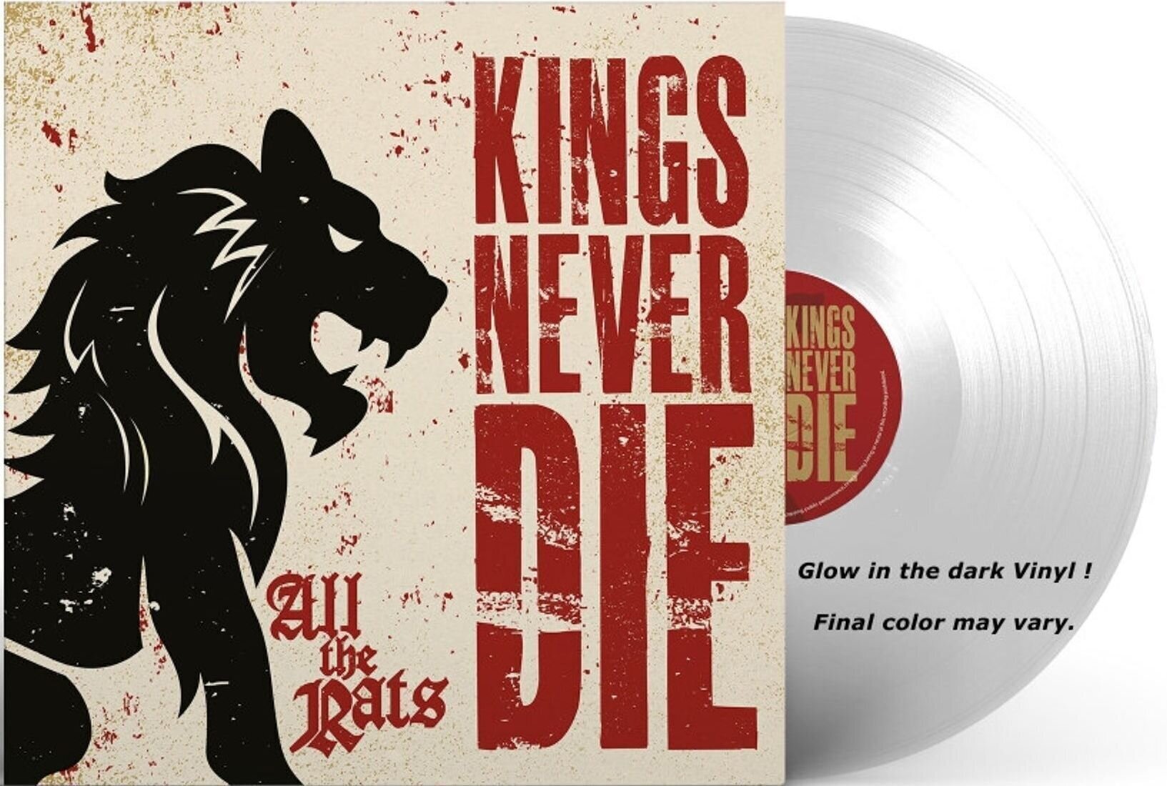 LP ploča Kings Never Die - All The Rats (Limited Edition) (Glow In The Dark Coloured) (LP)