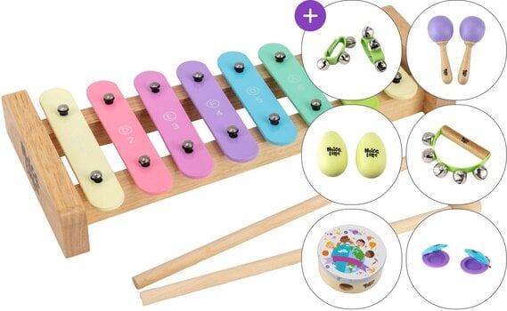 Ксилофон / Металофон / Карилон Noicetone M X002-1 SET 2 Metallofon - 1