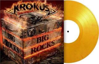 Disque vinyle Krokus - Big Rocks (180 g) (Limited Edition) (Flaming Coloured) (LP)