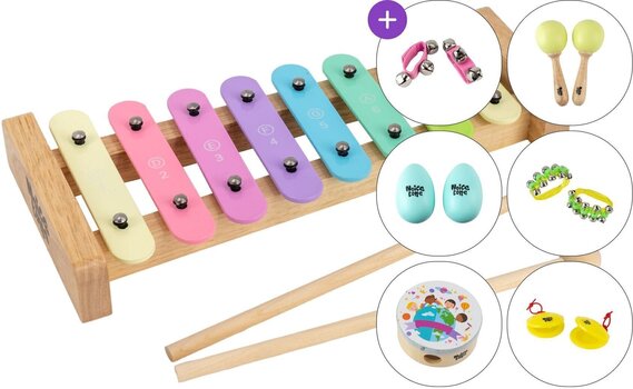 Ксилофон / Металофон / Карилон Noicetone M X002-1 SET 6 Metallofon - 1