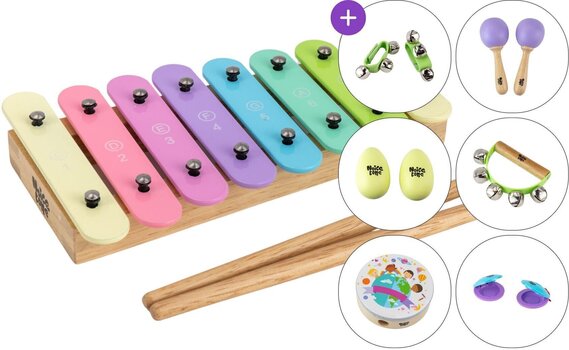 Ксилофон / Металофон / Карилон Noicetone M X001-1 SET 2 Metallofon - 1