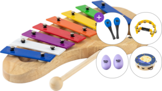 Ксилофон / Металофон / Карилон Noicetone X012-2 31x16cm SET 4 Металофон