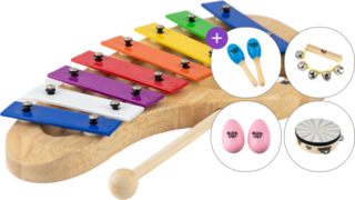 Ксилофон / Металофон / Карилон Noicetone X012-2 31x16cm SET 6 Металофон