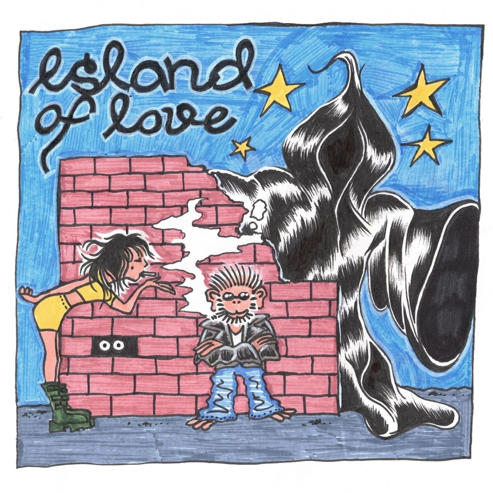 LP ploča Island Of Love - Island Of Love (Limited Edition) (Piss Yellow Coloured) (LP)