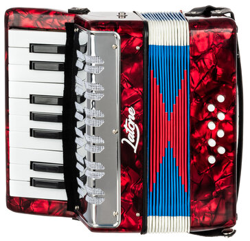 Tastenakkordeon
 Latone AccordiStar Tastenakkordeon Red - 1