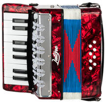 Latone AccordiStar Piano accordion Red (Like new)