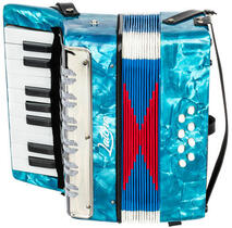 Latone AccordiStar Acordeón de piano Blue (Como nuevo)