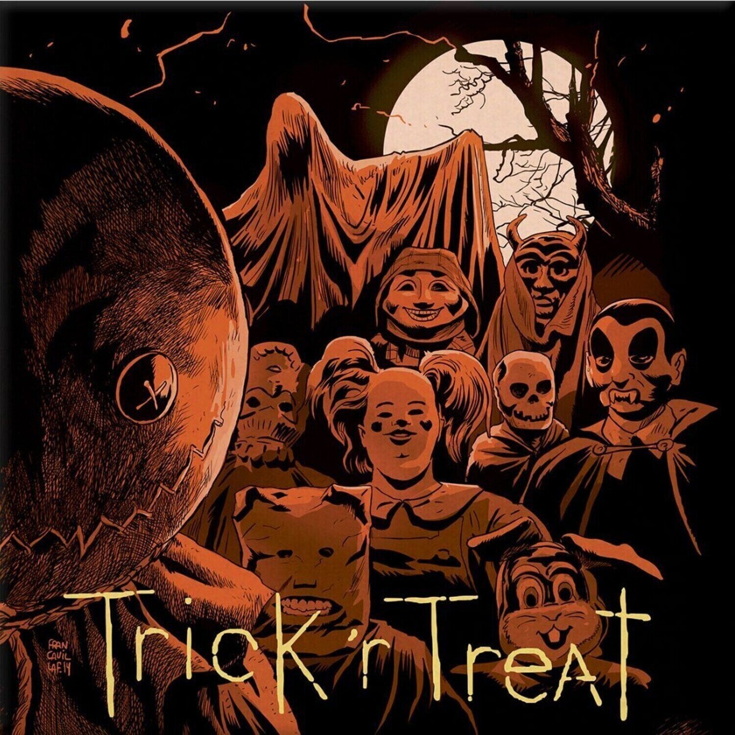 Disc de vinil Douglas Pipes - Trick 'R Treat (Original Motion Picture Soundtrack) (Orange/Red Smoke Coloured) (2 LP)