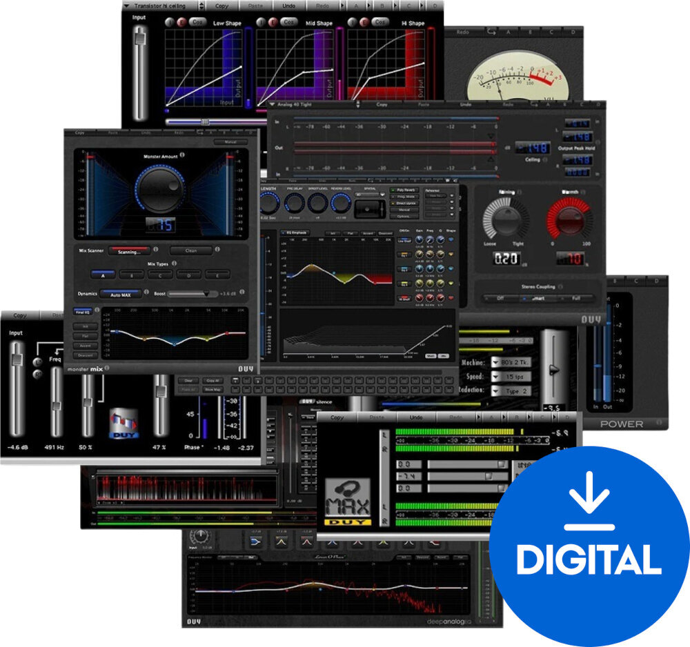 FX protsessori tarkvara pistikprogramm DUY Audio Producers Bundle (Digitaalne toode)