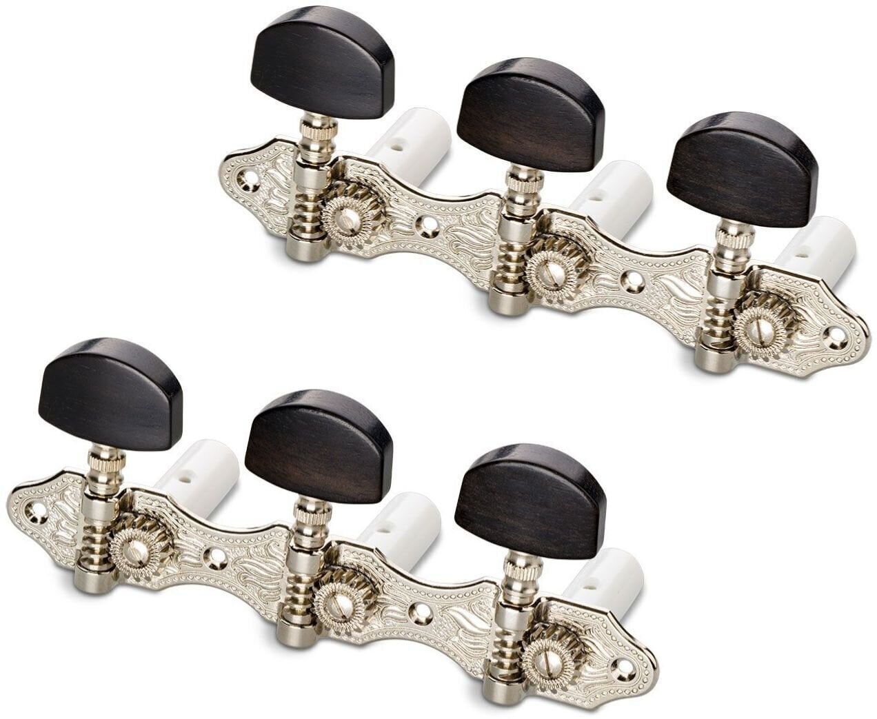 Tuner za gitare Schaller HNI 1-1 Baseplate 3+3 Nickel Tuner za gitare