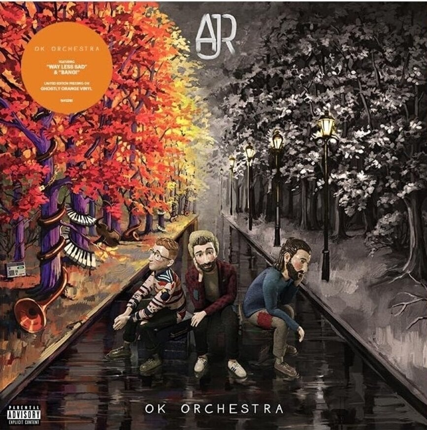 LP ploča AJR - OK Orchestra (Limited Edition) (Ghostly Orange Coloured) (LP)