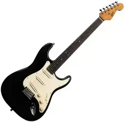 Electric guitar Henry's ST-1 Mamba 3S Black Electric guitar