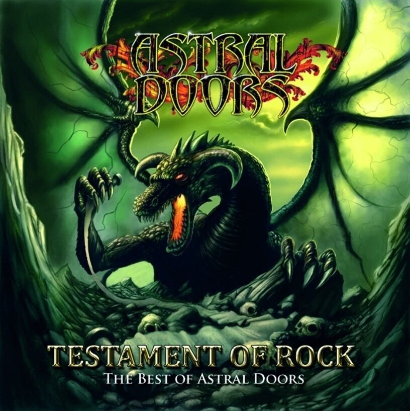 LP ploča Astral Doors - Testament Of Rock: The Best Of Astral Doors (Limited Edition) (Mint Green Coloured) (2 LP)