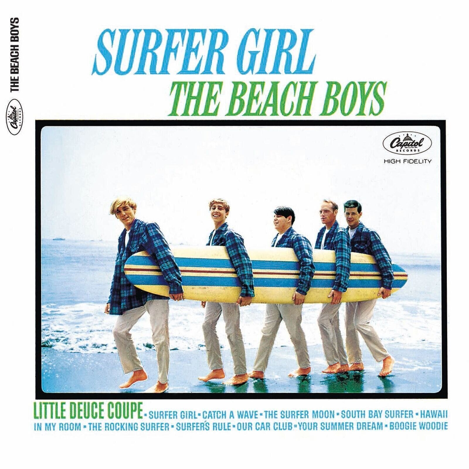 Disc de vinil The Beach Boys - Surfer Girl (180g) (LP)