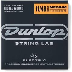 Струни за електрическа китара Dunlop DEN1148 String Lab Medium Струни за електрическа китара