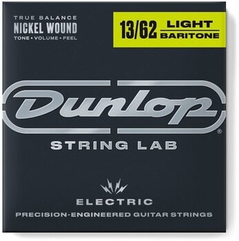 Corde Chitarra Elettrica Dunlop DEN1362 String Lab Custom Light Baritone Corde Chitarra Elettrica - 1