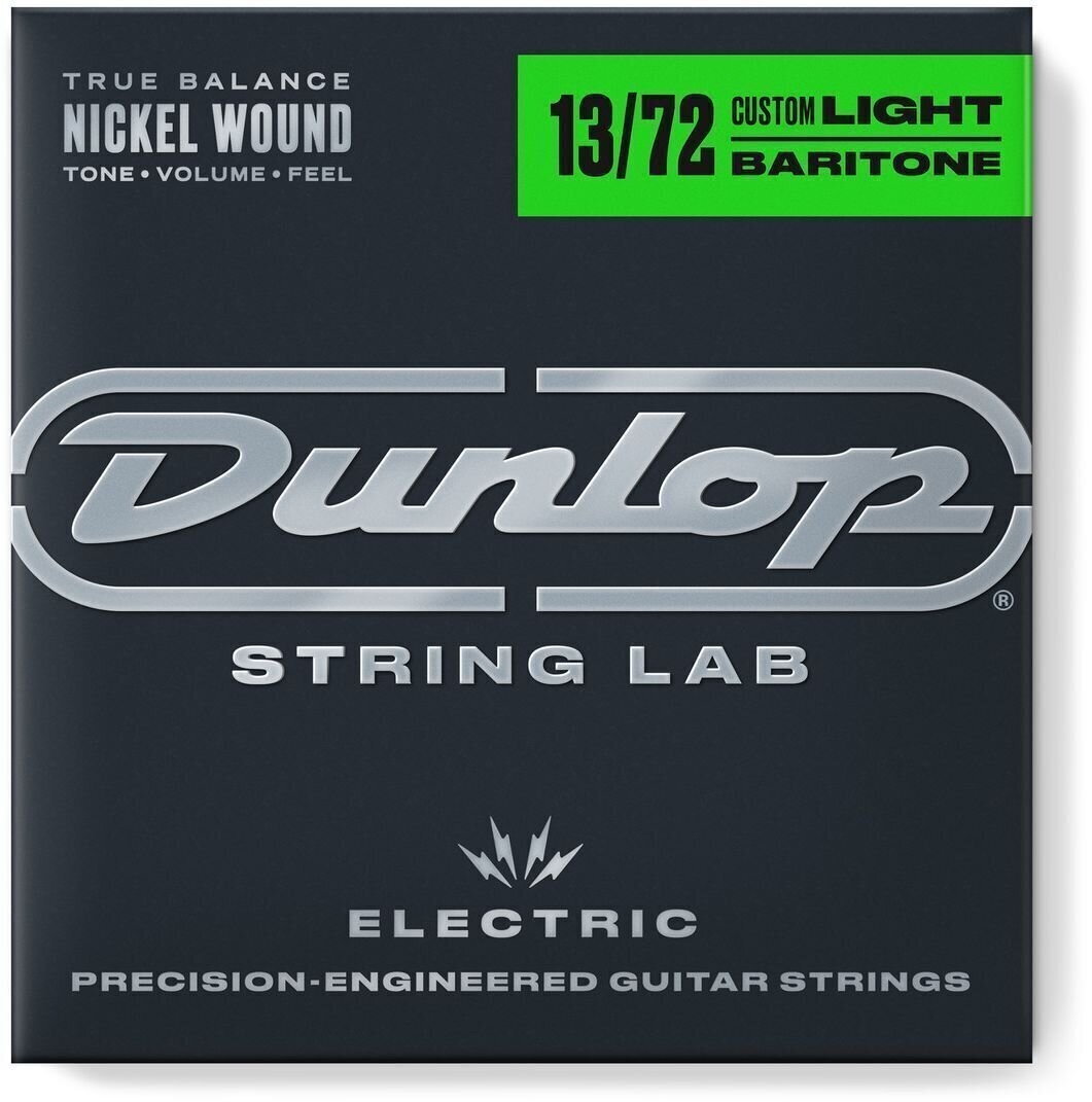 Corde Chitarra Elettrica Dunlop DEN1372 String Lab Light Baritone Corde Chitarra Elettrica