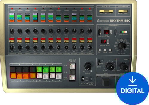 VST Instrument Cherry Audio KR-55C Drum Machine (Digitalt produkt) - 1
