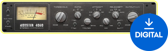Software Plug-In FX Processor Aurora DSP Monster 4000 - Neural Bus Compressor (Digital product) - 1