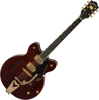 Guitare semi-acoustique Gretsch Abbey Road RS201 Studiomatic HB EB Classic Walnut Stain Guitare semi-acoustique - 1