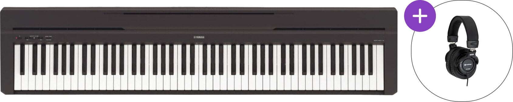 Digitalt scenepiano Yamaha P-45 BK SET 2