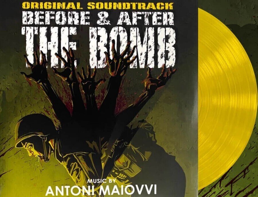 Disque vinyle Antonni Maiovvi - Before & After The Bomb (Original Soundtrack) (Yellow Coloured) (LP)