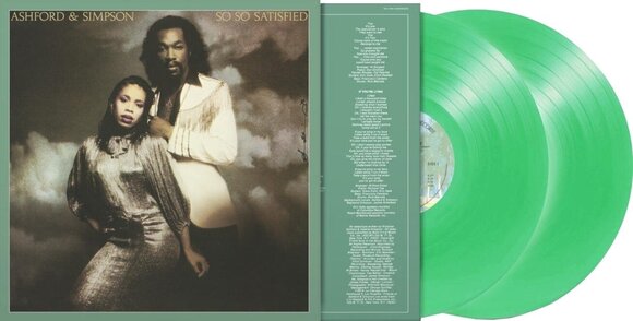 LP ploča Ashford & Simpson - So So Satisfied (Green Coloured) (LP) - 1
