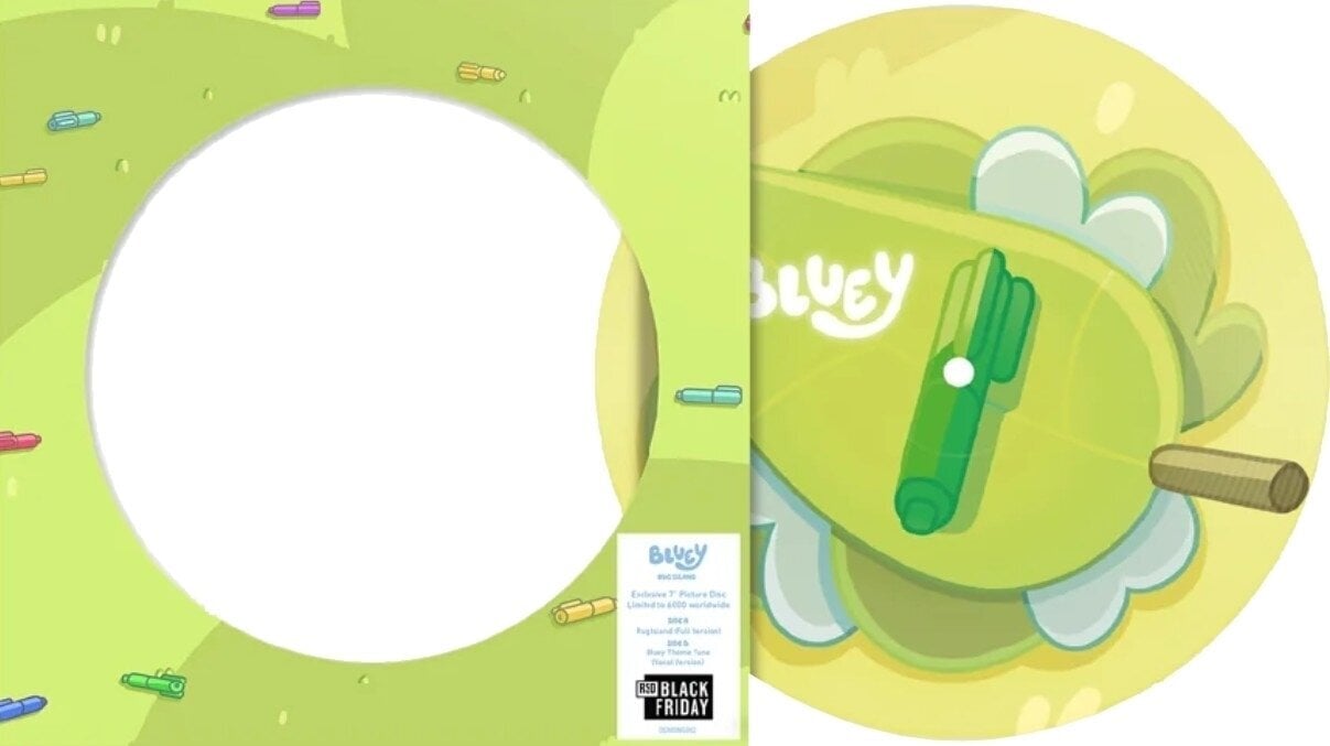 LP ploča Bluey - Rug Island / Bluey Theme Tune (Picture Disc) (7" Vinyl)