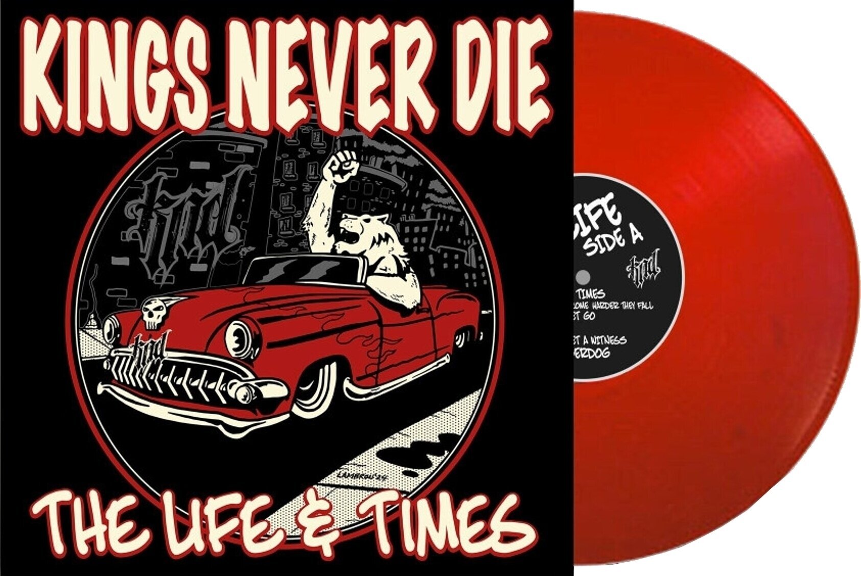 LP ploča Kings Never Die - Life & Times (Red Coloured) (LP)