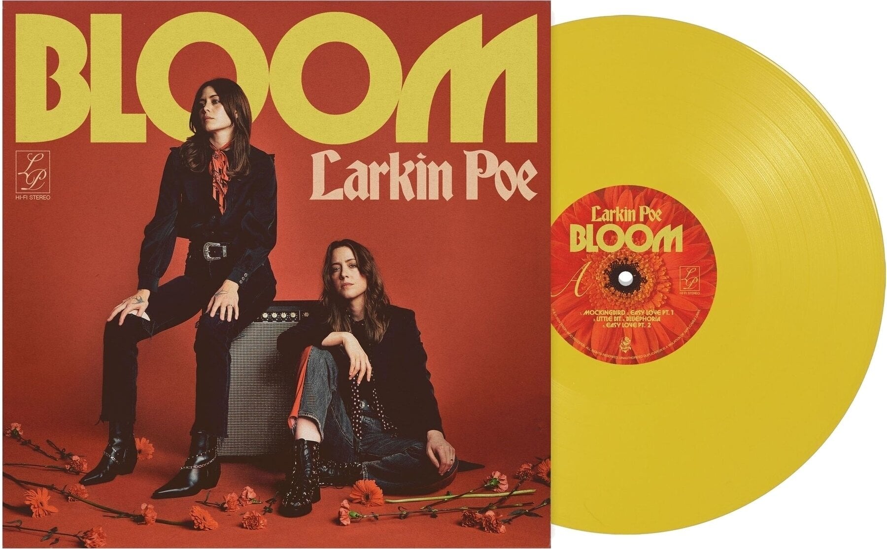 Disque vinyle Larkin Poe - Bloom (Yellow Coloured) (LP)