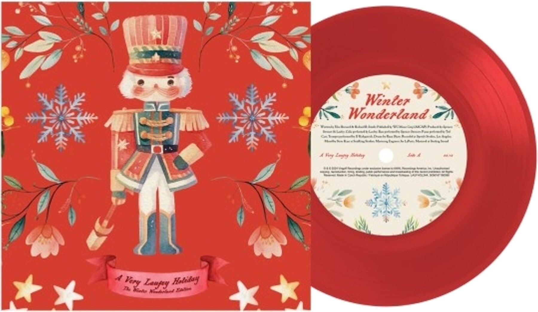 LP deska Laufey - Very Laufey Holiday: The Winter Wonderland Edition (Red Coloured) (7" Vinyl)