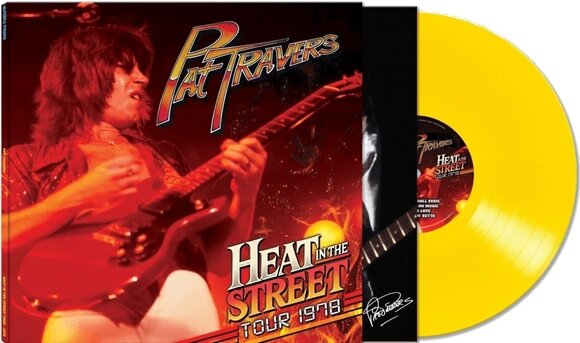 Disc de vinil Pat Travers - Heat In The Street Tour 1978 (Yellow Coloured) (LP) - 1