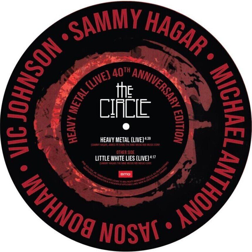 LP Sammy Hagar & The Circle - Heavy Metal (Live) (Picture Disc) (12" Single)