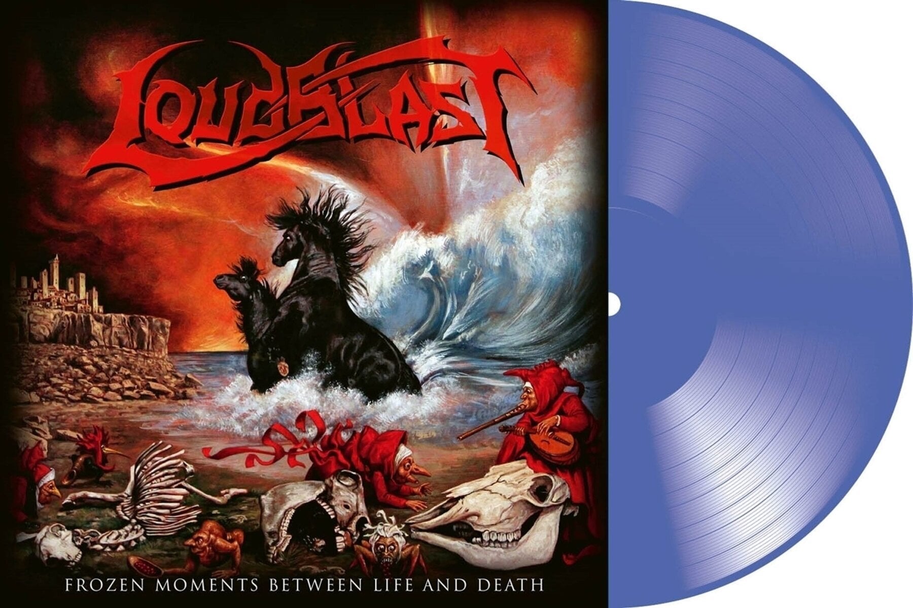 LP ploča Loudblast - Frozen Moments Between Life & Death (Blue Coloured) (LP)