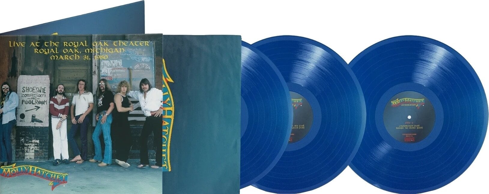 LP ploča Molly Hatchet - Live At The Royal Oak Theater Royal Oak Michigan (Coloured) (3 LP)