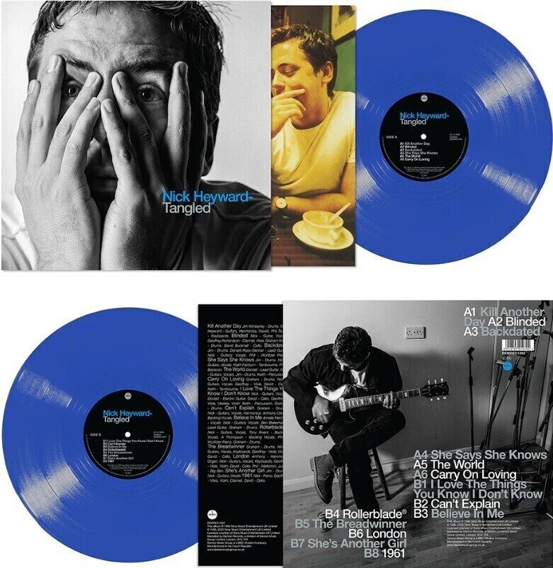 Disco de vinil Nick Heyward - Tangled (Blue Coloured) (LP)