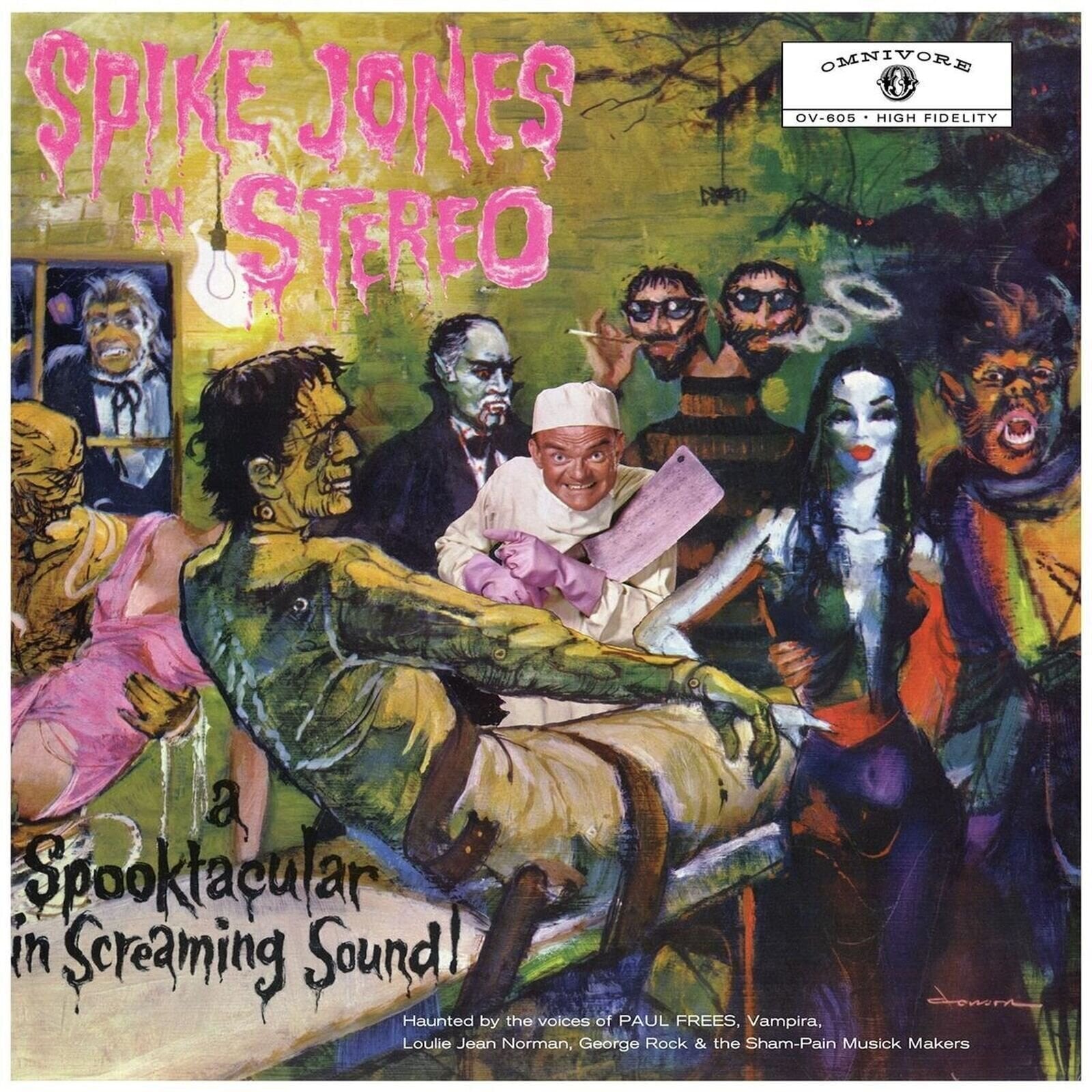 LP ploča Spike Jones - Spike Jones In Stereo (A Spooktacular In Screaming Sound!) (Slime Green Coloured) (LP)