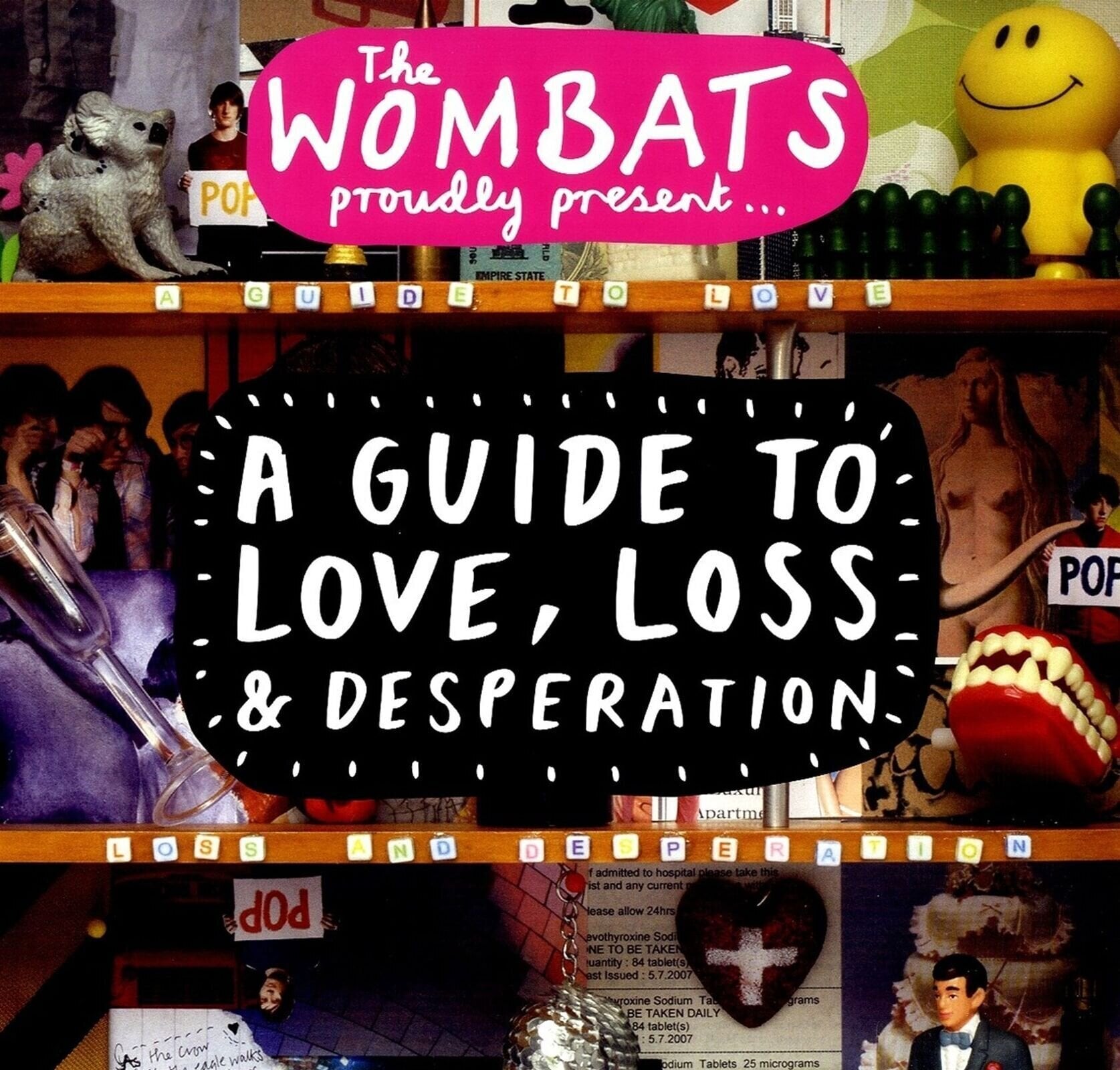 Disc de vinil The Wombats - Proudly Present... A Guide To Love, Loss & Despera (Anniversary Edition) (Pink Coloured) (LP)