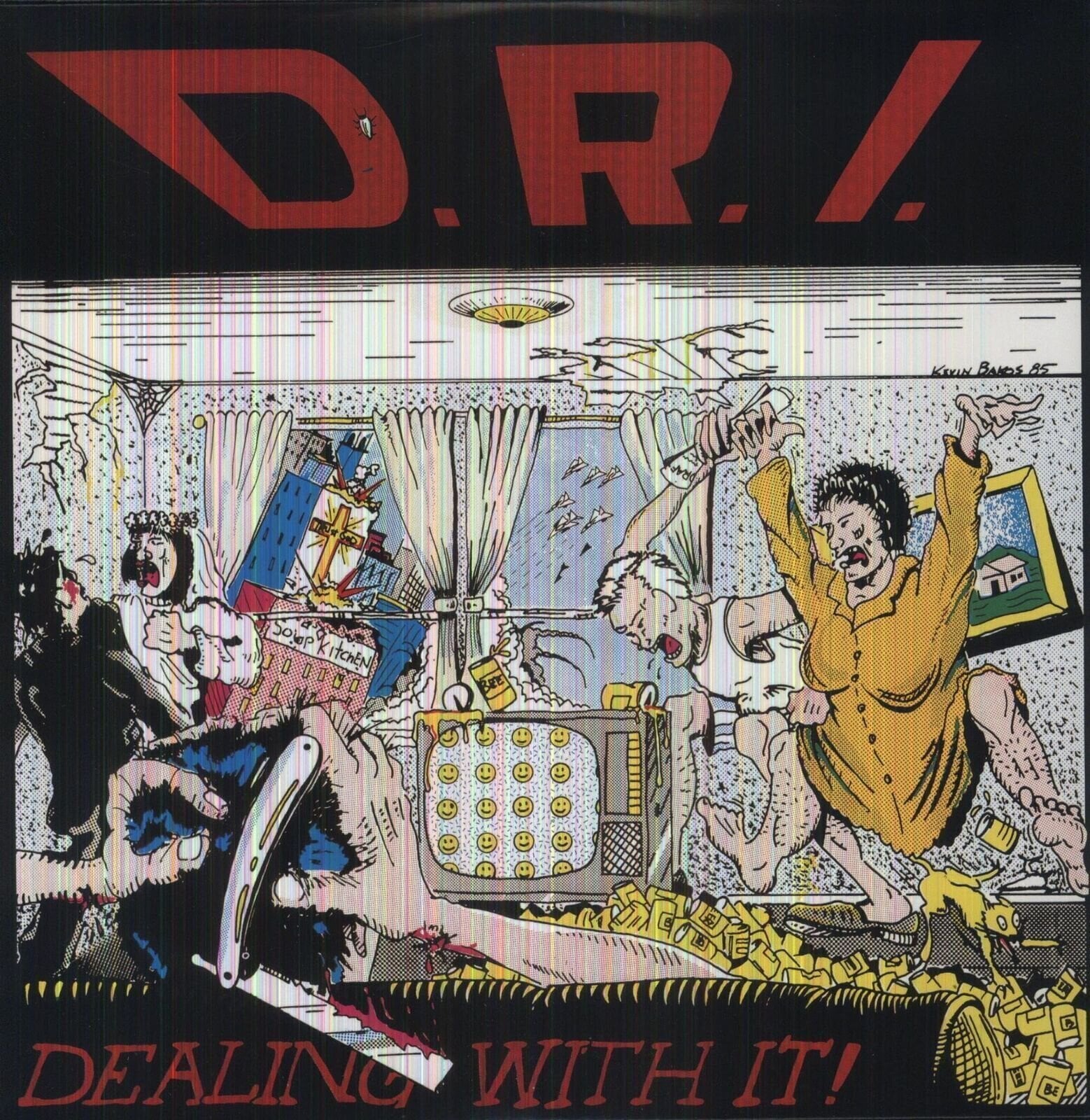 Vinyl Record D.R.I. - Dealing With It (LP)