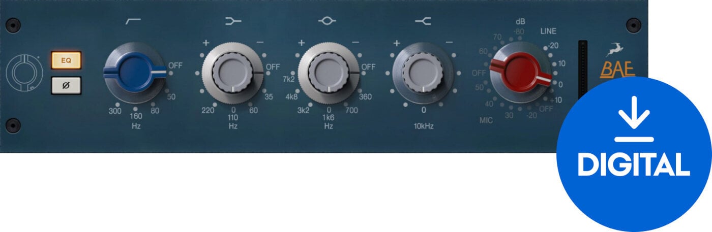 Студио софтуер Plug-In ефект Antelope Audio BAE-1073 (Дигитален продукт)